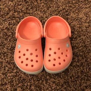 Toddler size 7 crocs